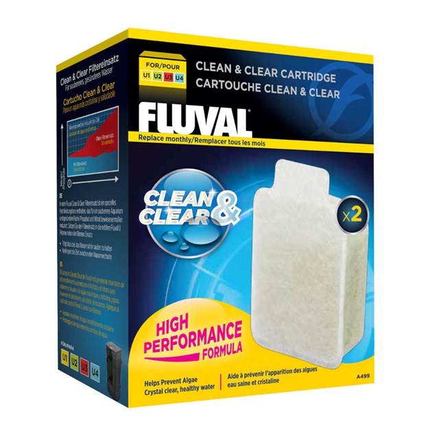 Fluval U-serie Clean & Clear - Filterkassett