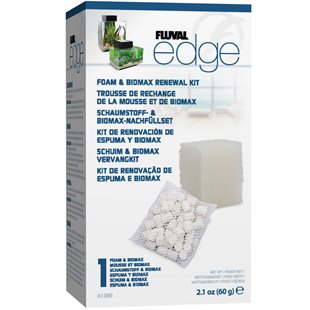 Fluval Edge - Foam & BioMax