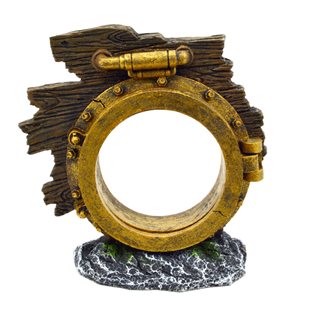 Steampunk Porthole Large 15x7x15 cm