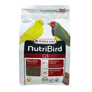 NutriBird C15 - Pellets För Kanarie och fink - 1 kg