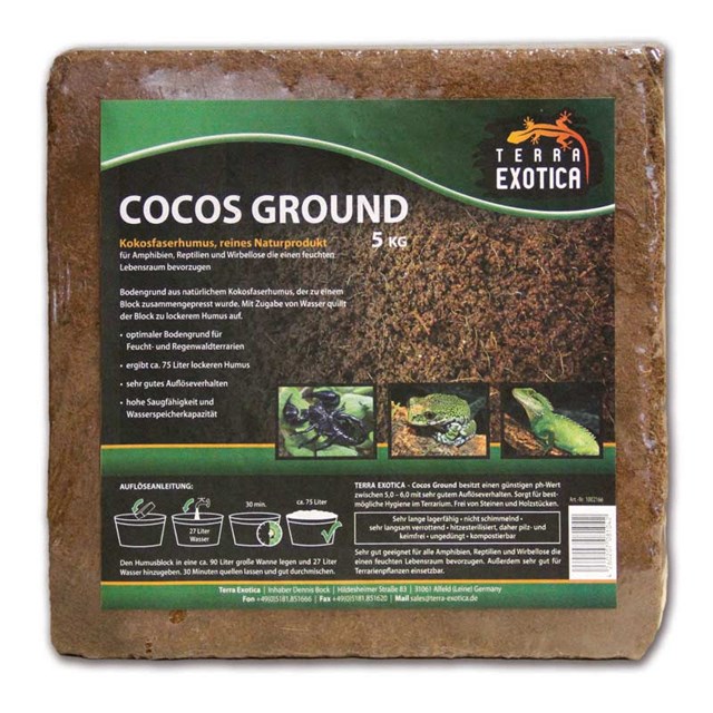 Terra Exotica Cocos Ground 5 kg - Fin - 70 liter