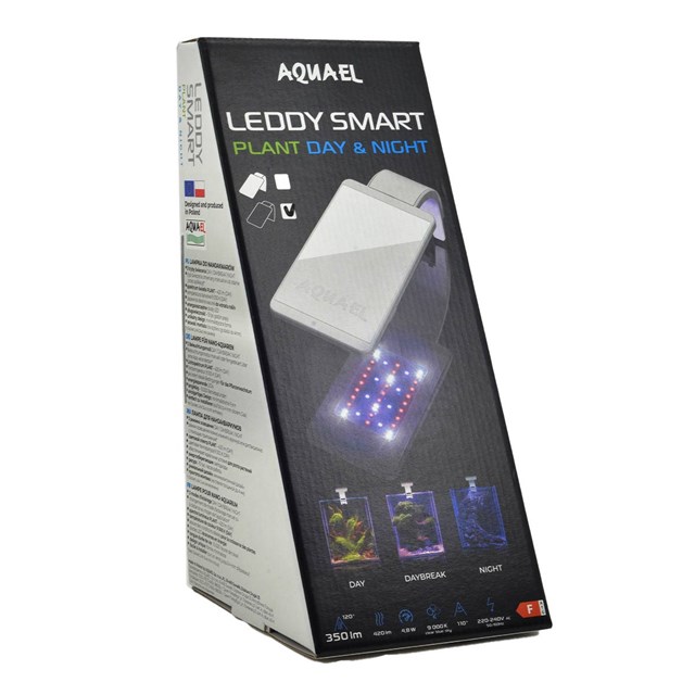Aquael Leddy Smart - Plant Day & Night - Svart - LED