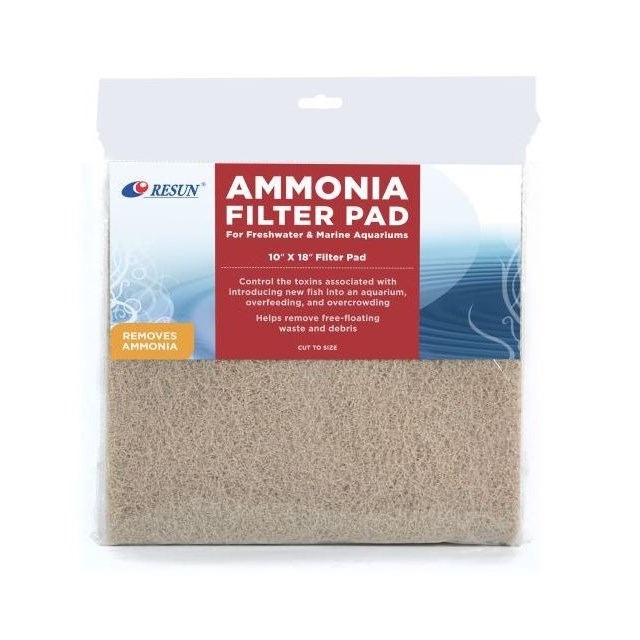 Resun filtermatta 45x25 cm Ammonia Remover - Filter mot ammonium