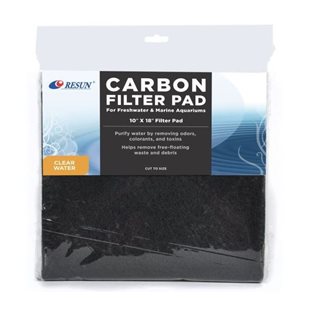 Resun filtermatta 45x25 cm Carbon - Kolfiltermatta