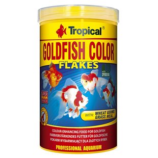 Tropical Goldfish Color Flakes - Flingor - 1000 ml