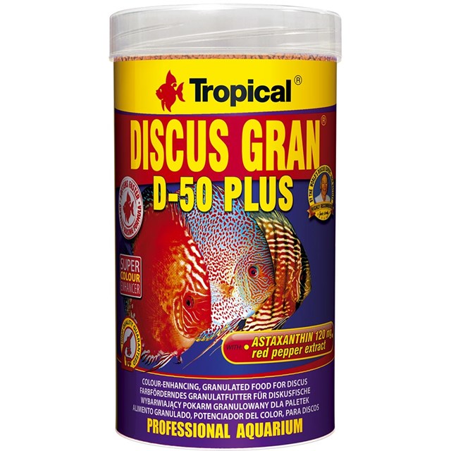 Tropical Discus Gran D-50 Plus - Granulat - 250 ml