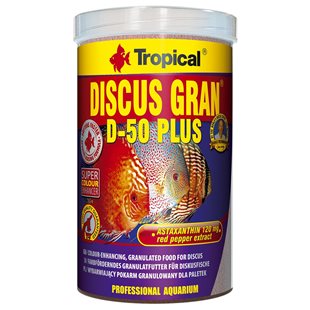 Tropical Discus Gran D-50 Plus - Granulat - 1000 ml