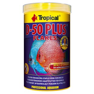 Tropical D-50 Plus Flakes - Diskus - 1000 ml