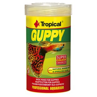 Tropical Guppy Super Color - Flingor - 100 ml
