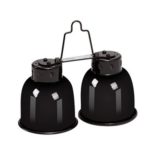 Repti-Zoo Mini Combo Dome Lamp Fixture - Max 2x40 W
