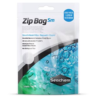 Seachem Zip Bag - Small Mesh - 32x14 cm