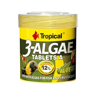 Tropical 3 Algae Tablets A - 36 g / 80 st