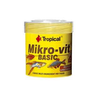 Tropical Mikro-Vit Basic - Yngelfoder - 50 ml