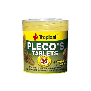 Tropical Plecos Tablets - Jumbo wafers - 50 ml