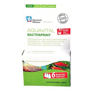 AquaVital Bactosprint - Startbakterier - 3x10 ml