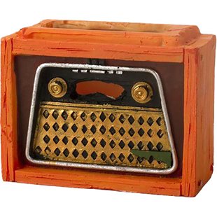 Akvariedekoration Radio - 10x7.5x4.6 cm