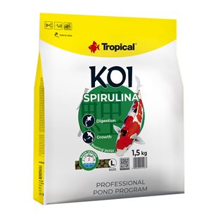 Tropical Koi Spirulina - Pellets - L - 5L / 1,5 kg