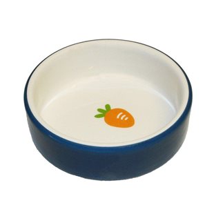Keramikskål Smådjur - Blå - 8x8x3 cm