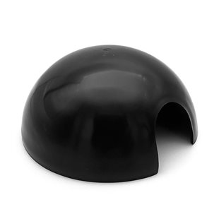Zqare Reptilgrotta i plast - Rund - 20x10 cm