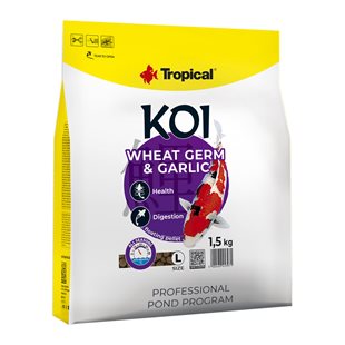 Tropical Koi Wheat Germ & Garlic - L - 5L / 1,5 kg