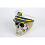 Captain Skull dekoration - 13x13x15 cm