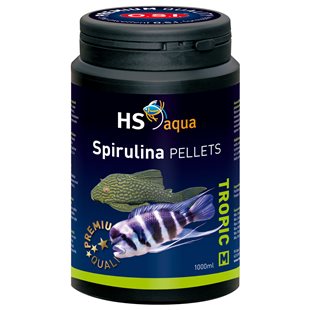 HS Aqua Spirulina Pellets - M - 1000 ml