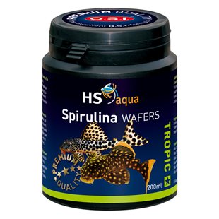 HS Aqua Spirulina Wafers - 200 ml