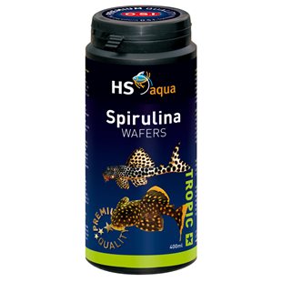 HS Aqua Spirulina Wafers - 400 ml