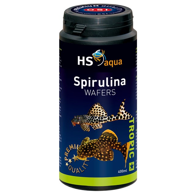 HS Aqua Spirulina Wafers - 400 ml