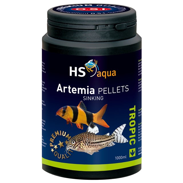 HS Aqua Artemia Pellets - 1000 ml