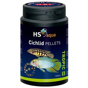 HS Aqua Cichlid Pellets - S - 1000 ml