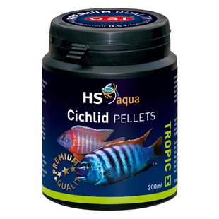 HS Aqua Cichlid Pellets - M - 200 ml