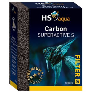 HS Aqua Carbon Superactive S - Aktivt kol - 1 liter