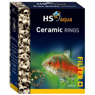 HS Aqua Keramiska ringar - 1 liter