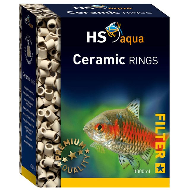 HS Aqua Keramiska ringar - 1 liter
