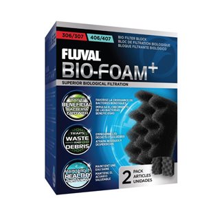 Fluval 306/307-406/407 Bio-Foam+ - Filtermatta - 2-pack