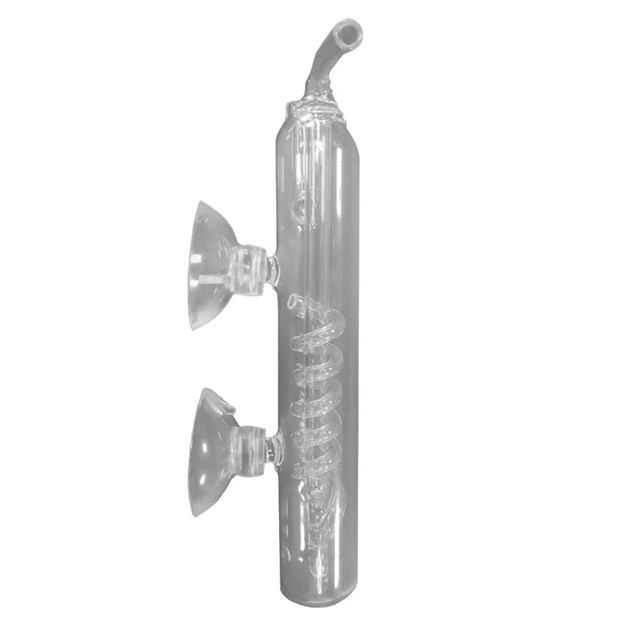 HS Aqua Bubbelräknare i glas - Spiral - CO2