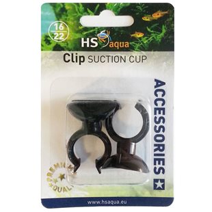 HS Aqua Sugkoppar med clips - 16/22 mm - 2 st