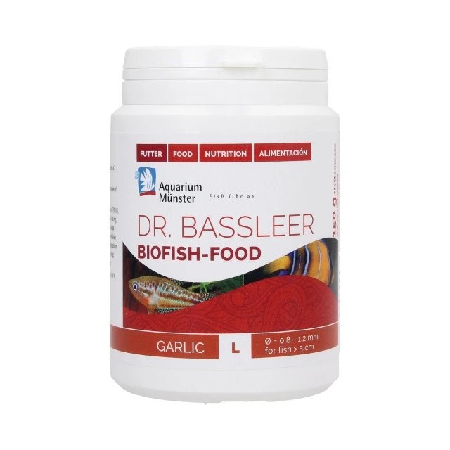 Dr Bassleer Biofish Food - Garlic - L - 60 g