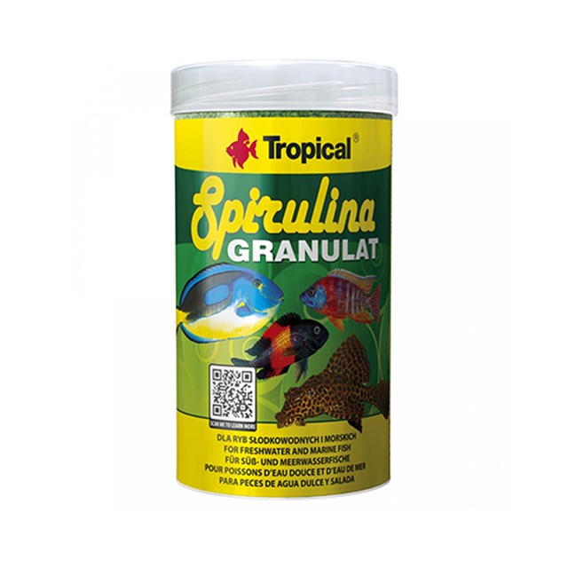 Tropical Spirulina Granulat - 250 ml