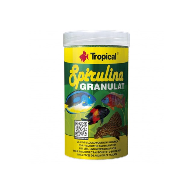 Tropical Spirulina Granulat - 1000 ml
