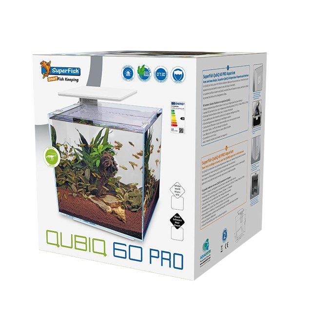 SuperFish Aquascaping QubiQ PRO - Vit - 60 L