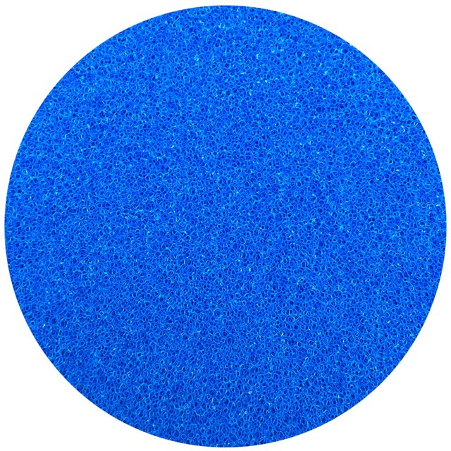 Blå filtermatta - Fin - 50x50x2 cm