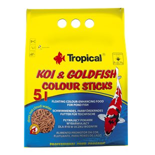 Tropical Koi & Goldfish Colour Sticks - 5L