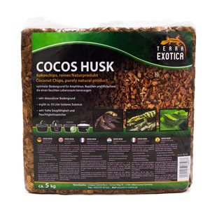 Terra Exotica - Cocos Husk 5 kg - Grov - 70 liter
