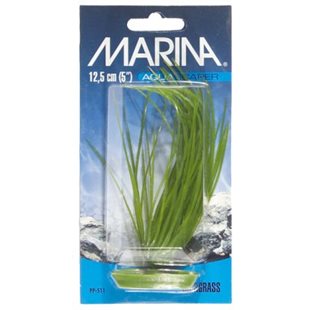 Marina Plastväxt - Hairgrass - 13 cm