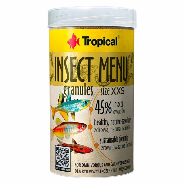 Tropical Insect Menu Granules - XXS - 1000 ml