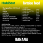 HabiStat Tortoise Food Banana - 200 g