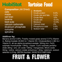 HabiStat Tortoise Food Fruit & Flower - 800 g