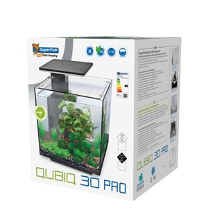 SuperFish Aquascaping QubiQ PRO - Svart - 30 L